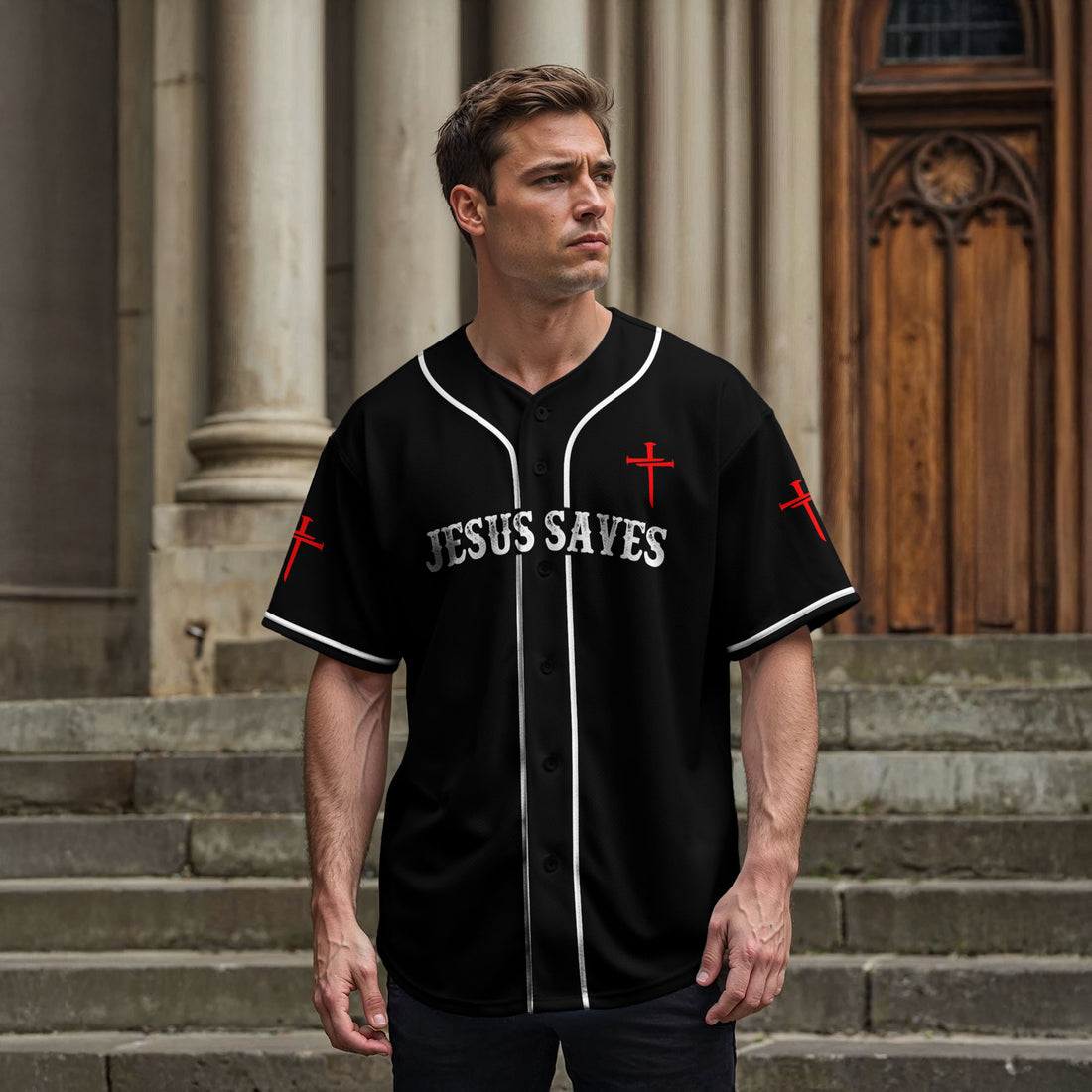 "Redemption" Black Jersey & Hat Bundle