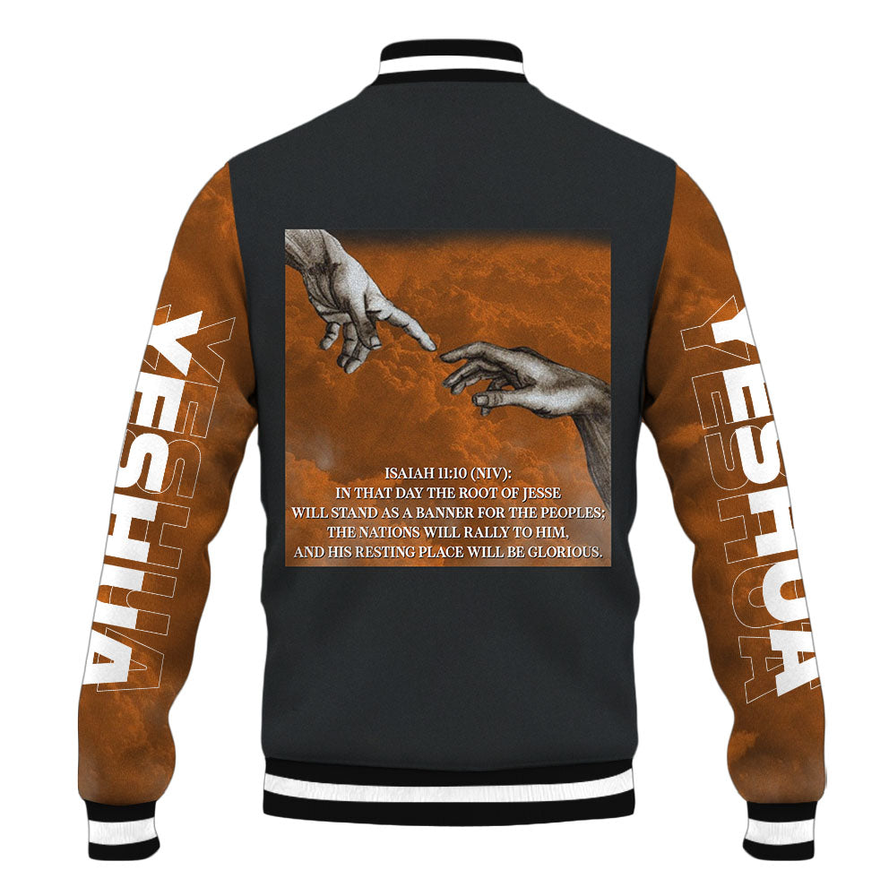 Yeshua Glory Baseball Jacket