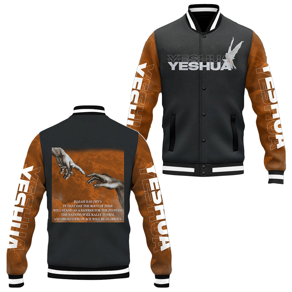 Yeshua Glory Baseball Jacket