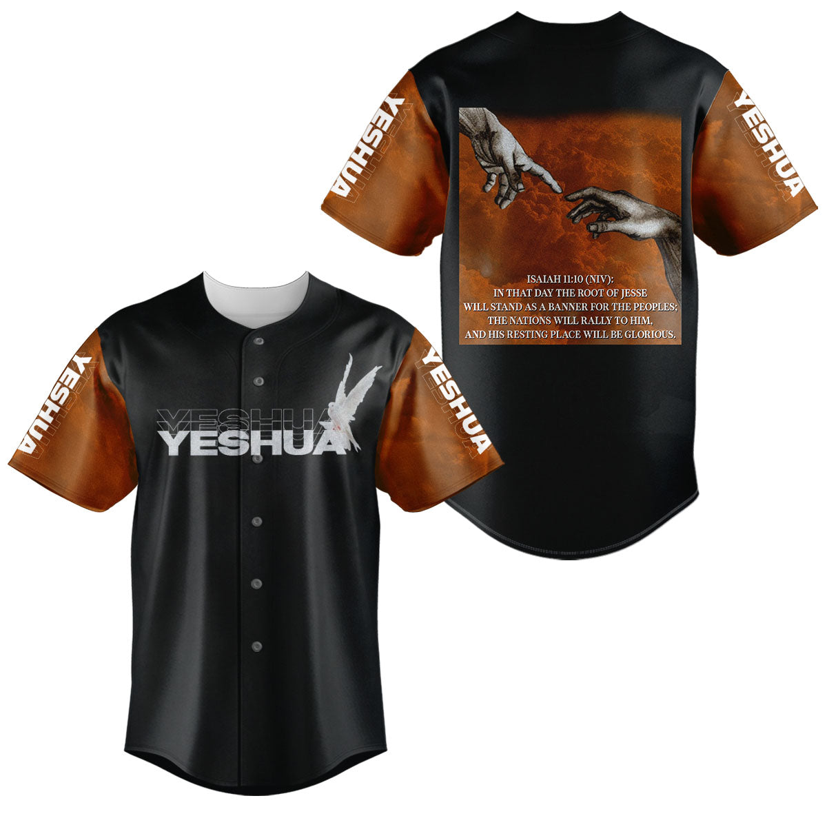 Yeshua Glory Baseball Jersey