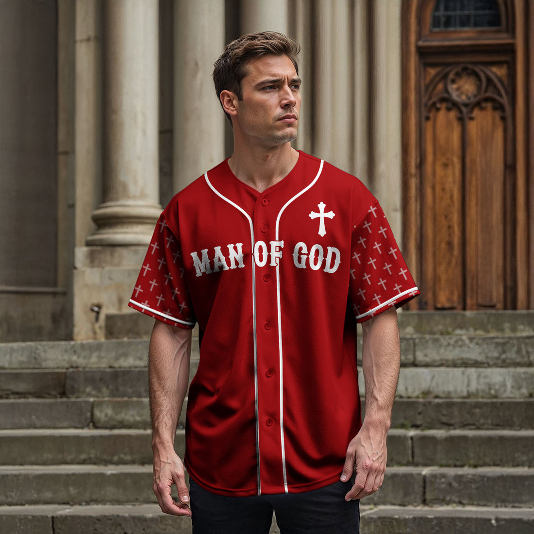“Lion’s Strength” Baseball Jersey & Hat Bundle