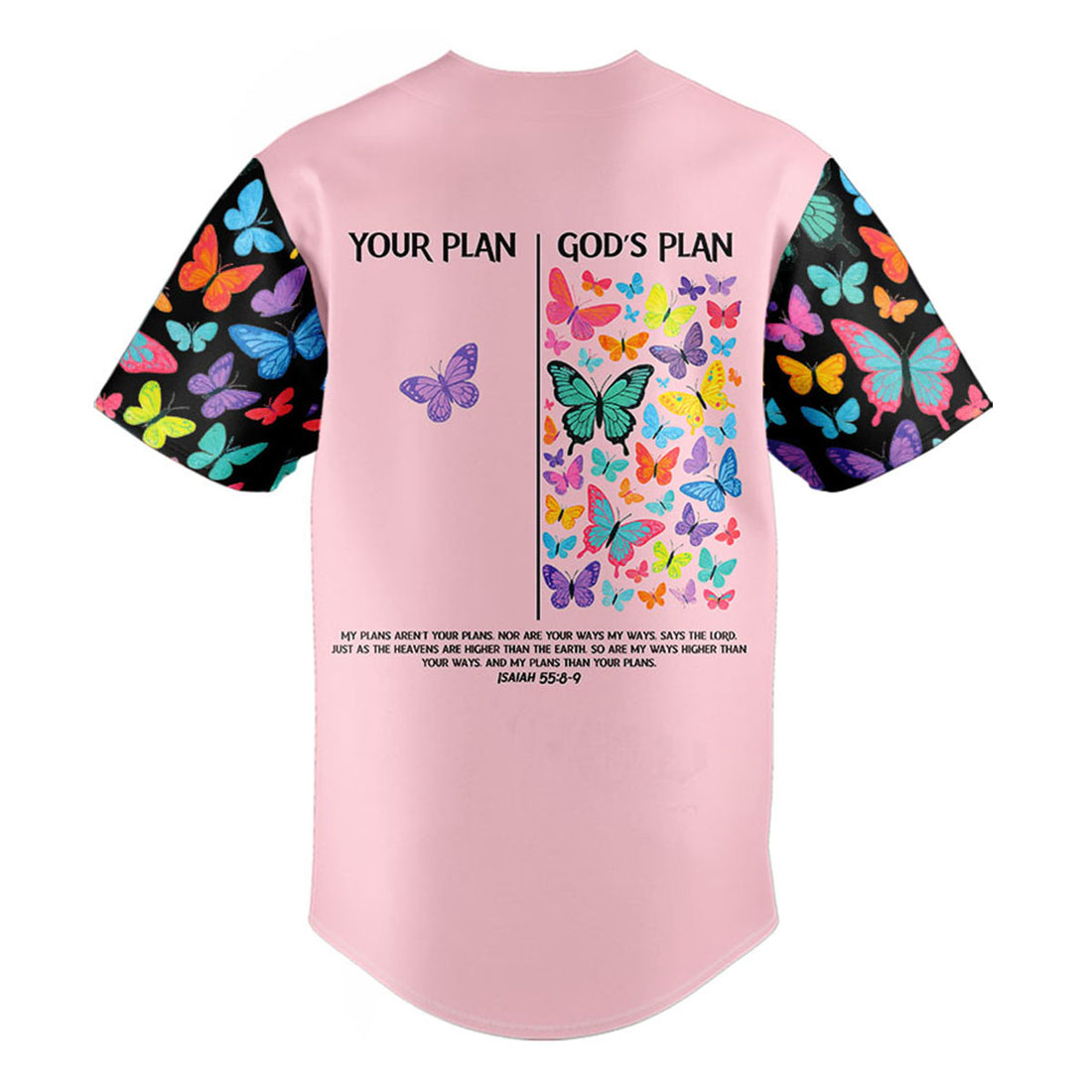 God's Plan Baseball Jersey