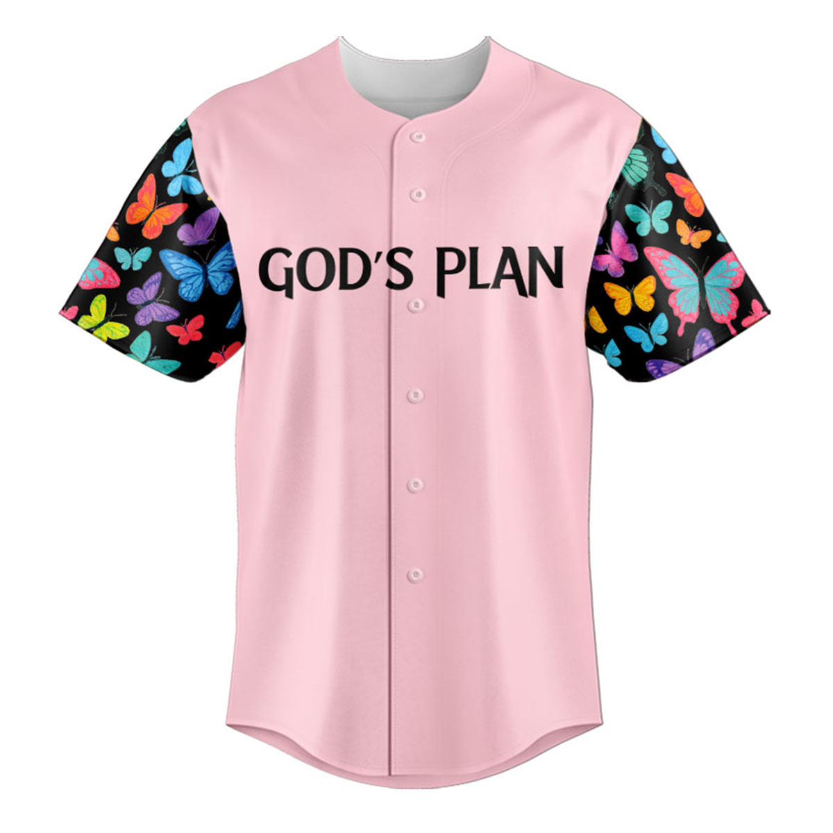 God's Plan Baseball Jersey