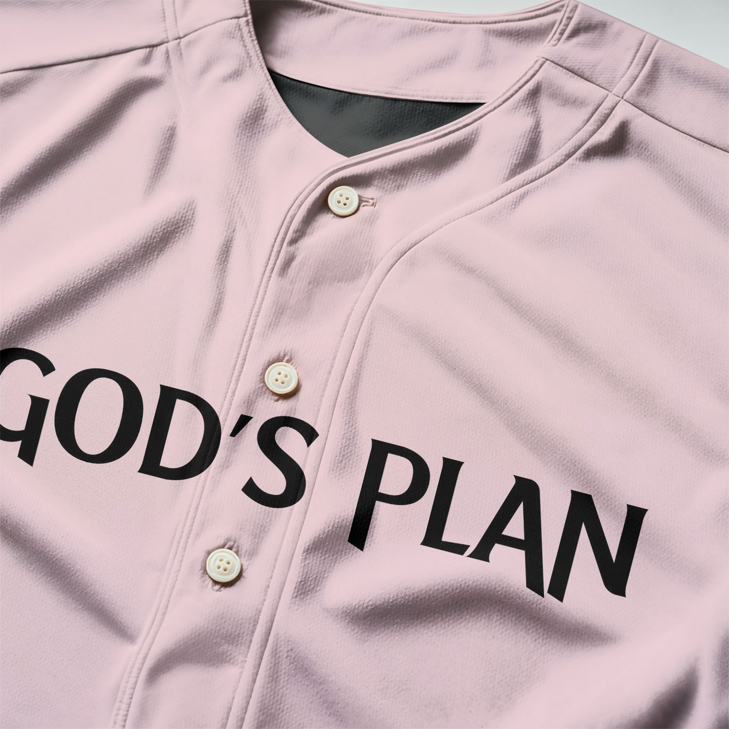God's Plan Baseball Jersey