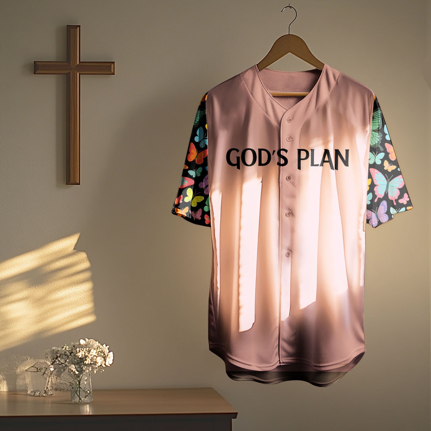 God's Plan Baseball Jersey