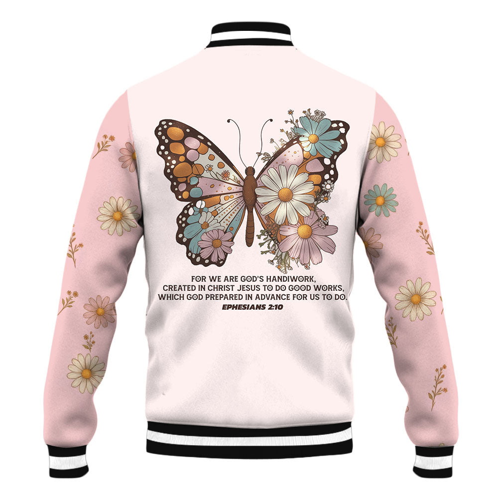 EPHESIANS 2:10 Baseball Jacket