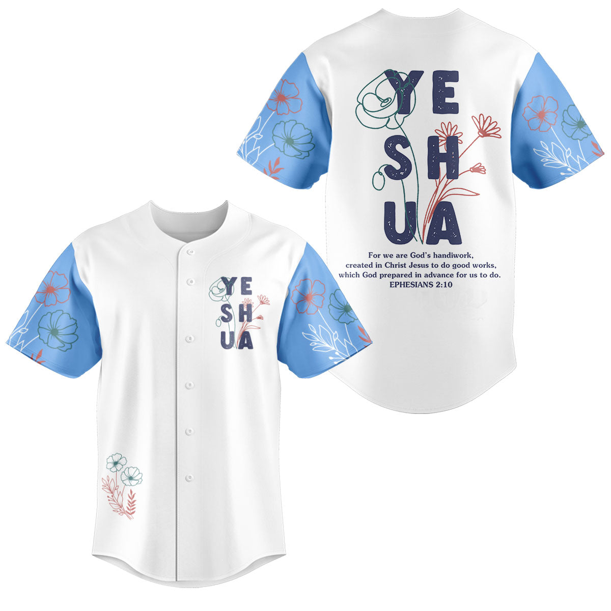 YESHUA Christian baseball Jersey