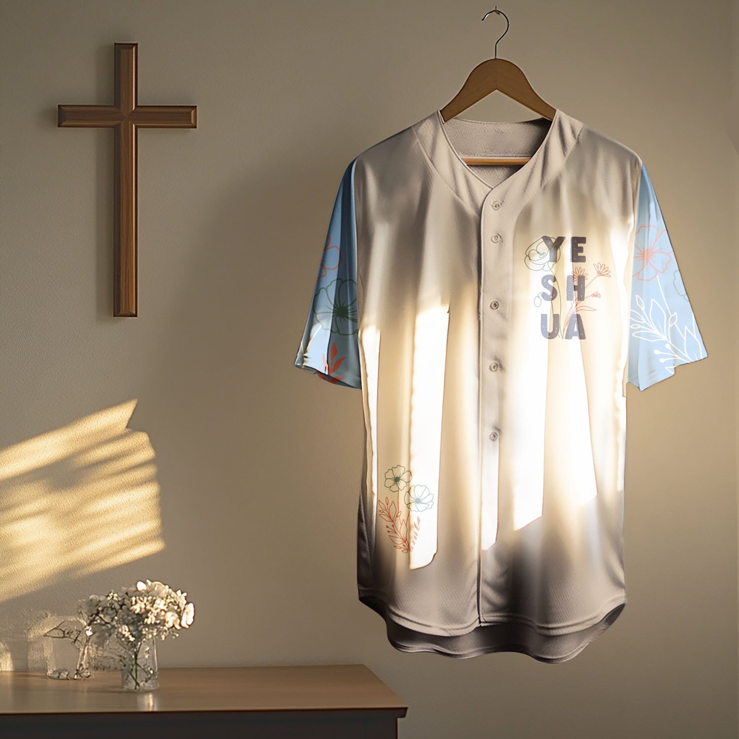 YESHUA Christian baseball Jersey