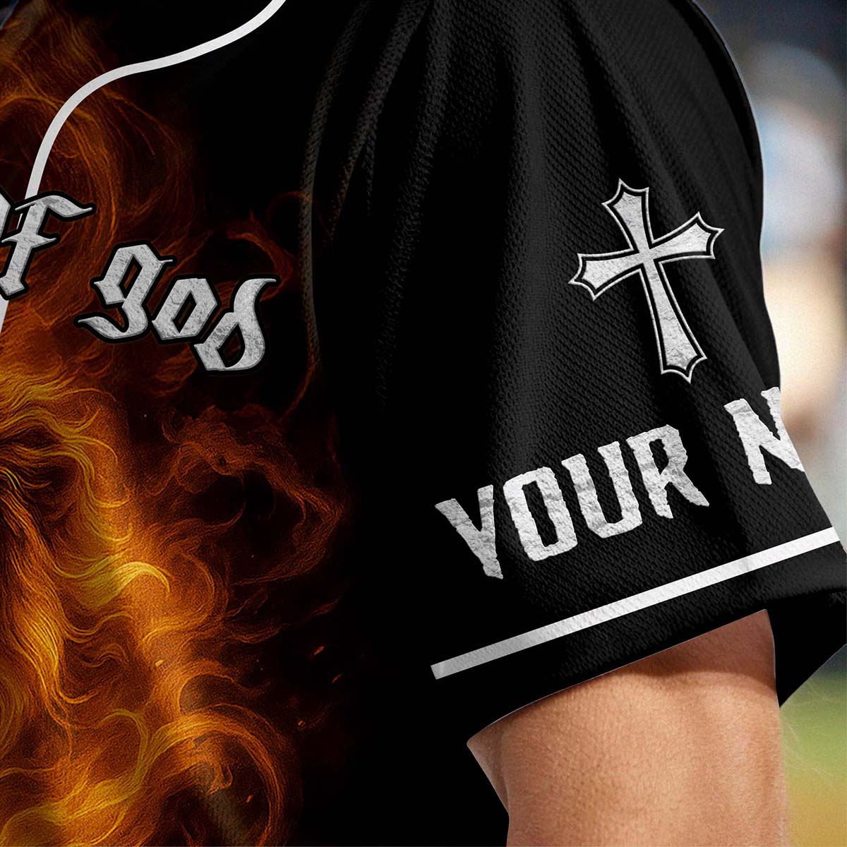 The Giant In Front Of You Custom Name Baseball Jersey