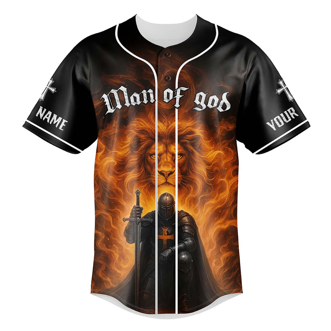 The Giant In Front Of You Custom Name Baseball Jersey