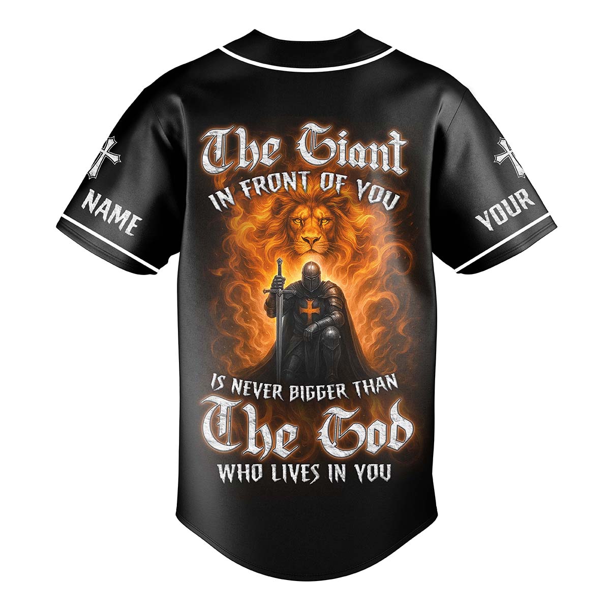 The Giant In Front Of You Custom Name Baseball Jersey