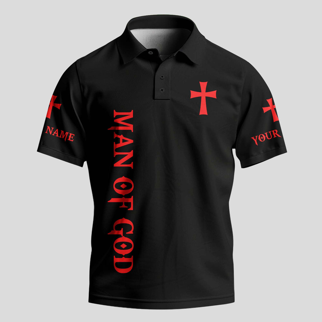 A Warrior Of Christ Polo Shirt