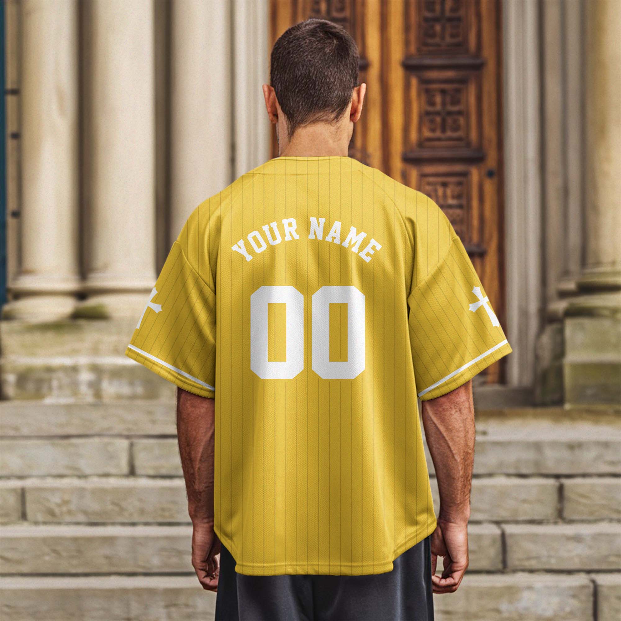 Faith Over Fear Baseball Jersey