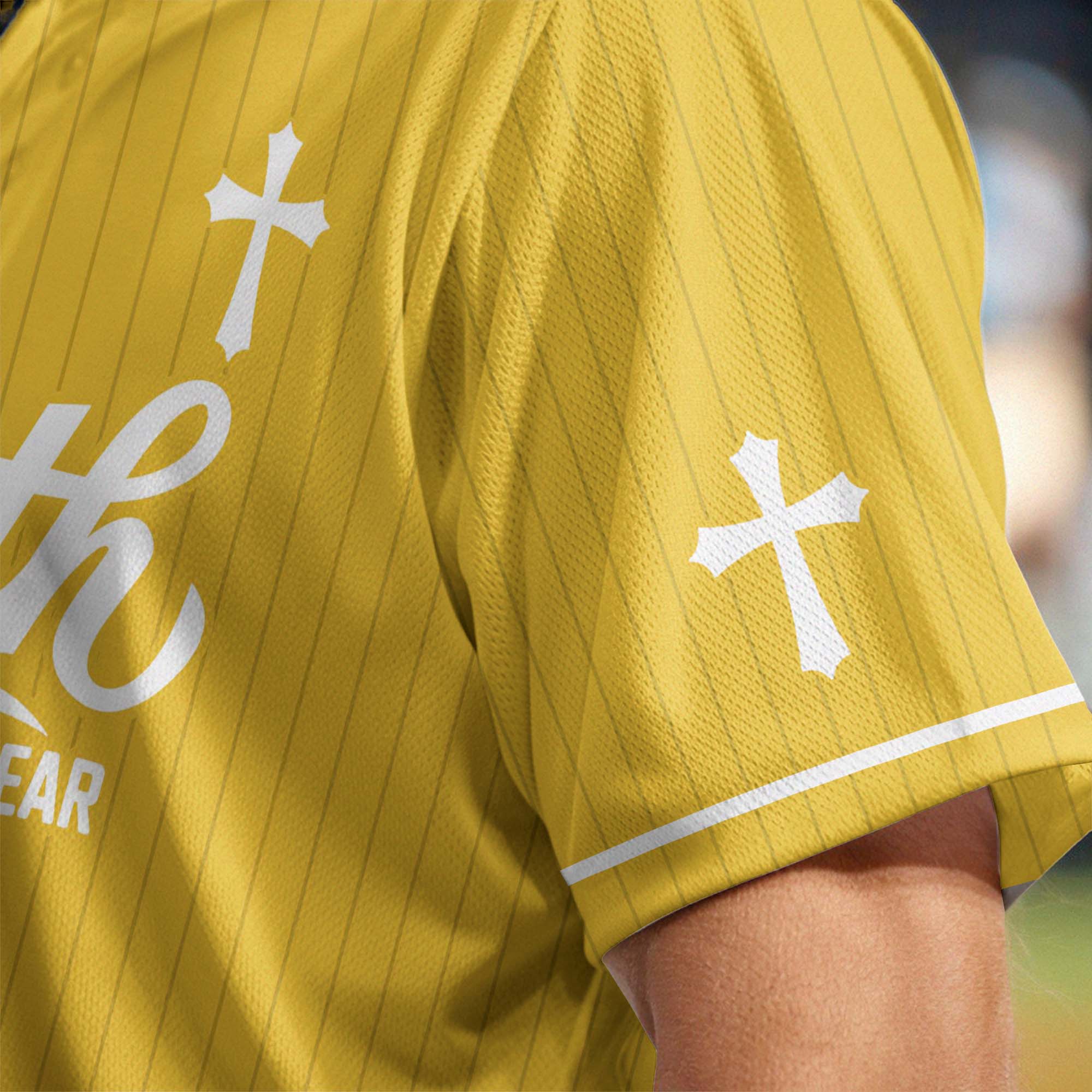 Faith Over Fear Baseball Jersey