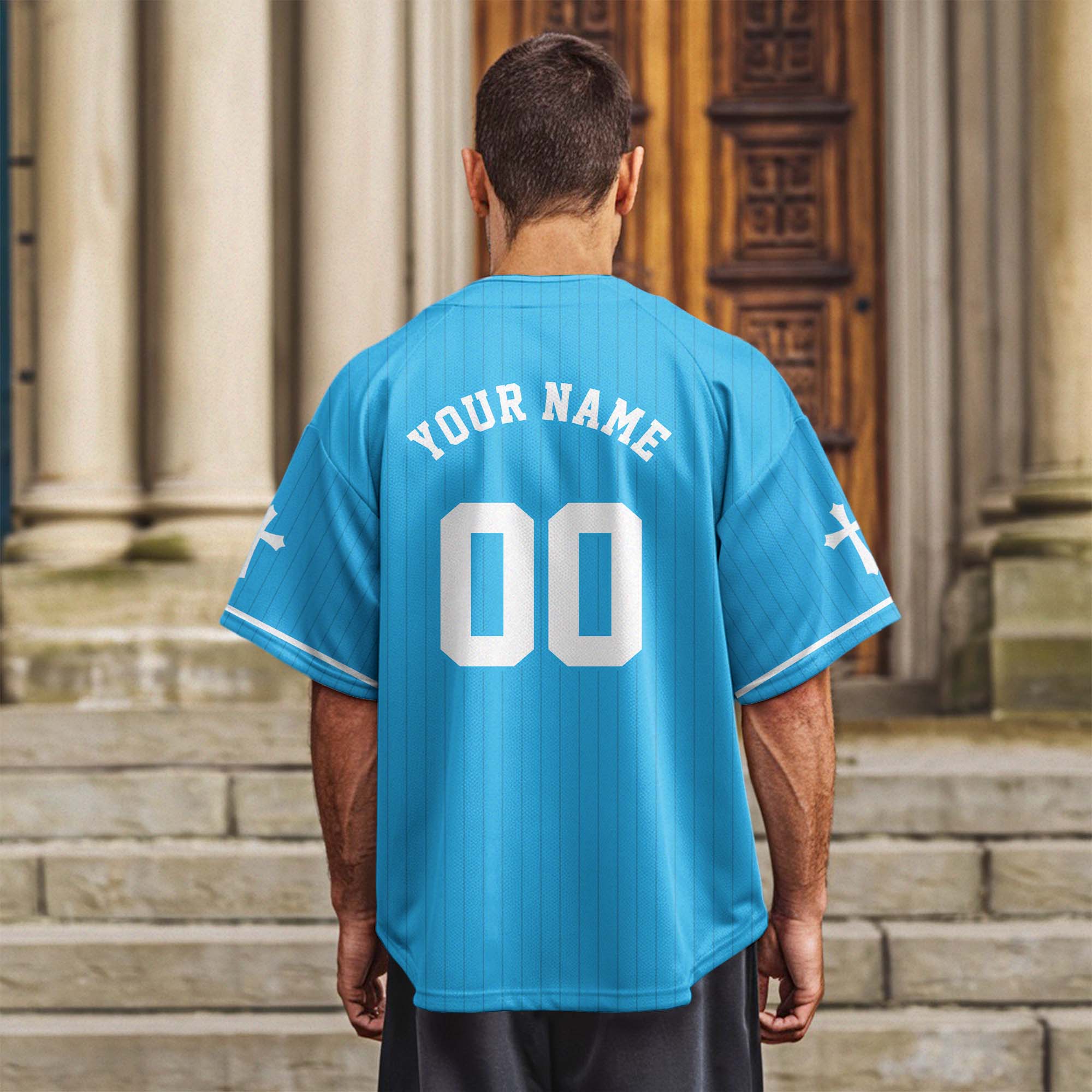 Faith Over Fear Baseball Jersey