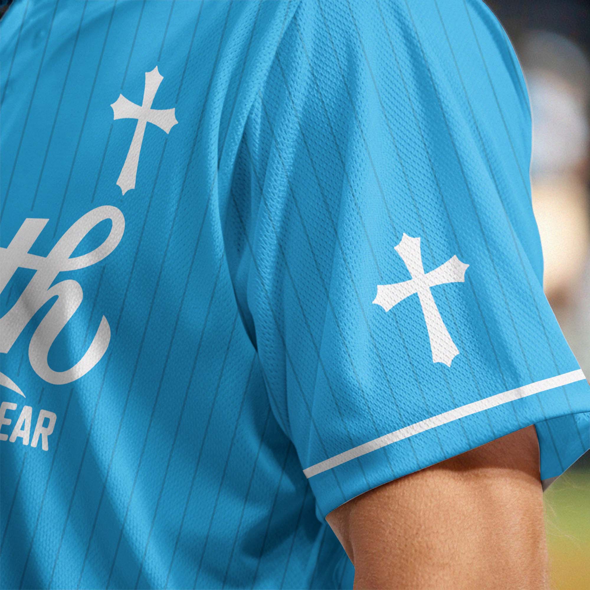 Faith Over Fear Baseball Jersey