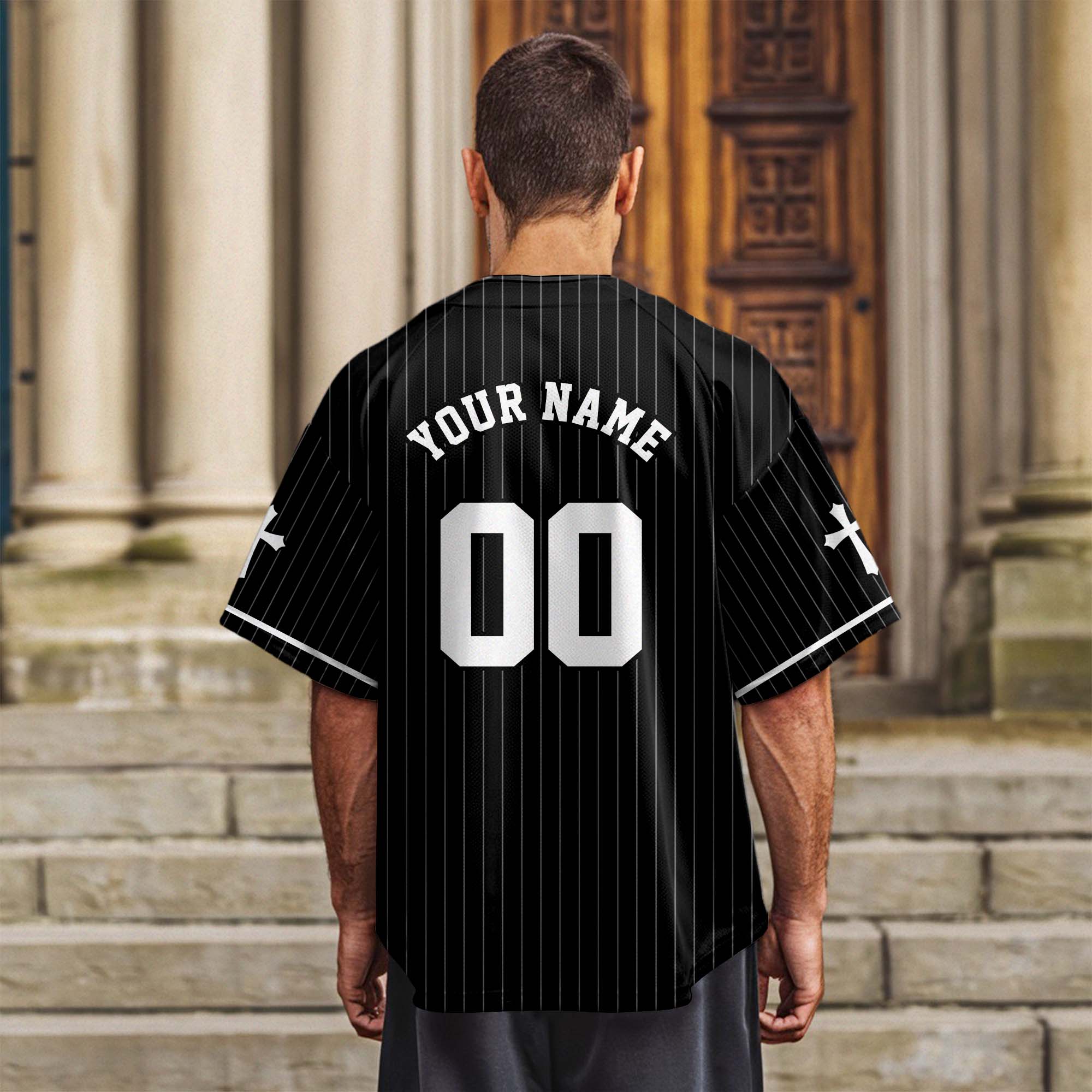 Faith Over Fear Baseball Jersey