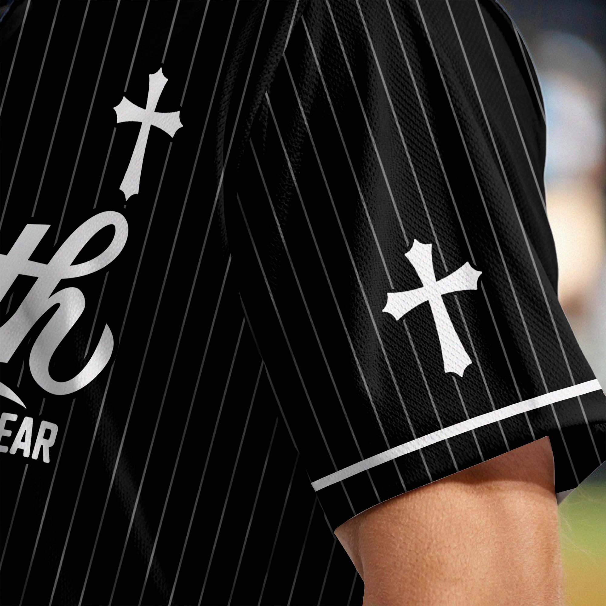 Faith Over Fear Baseball Jersey