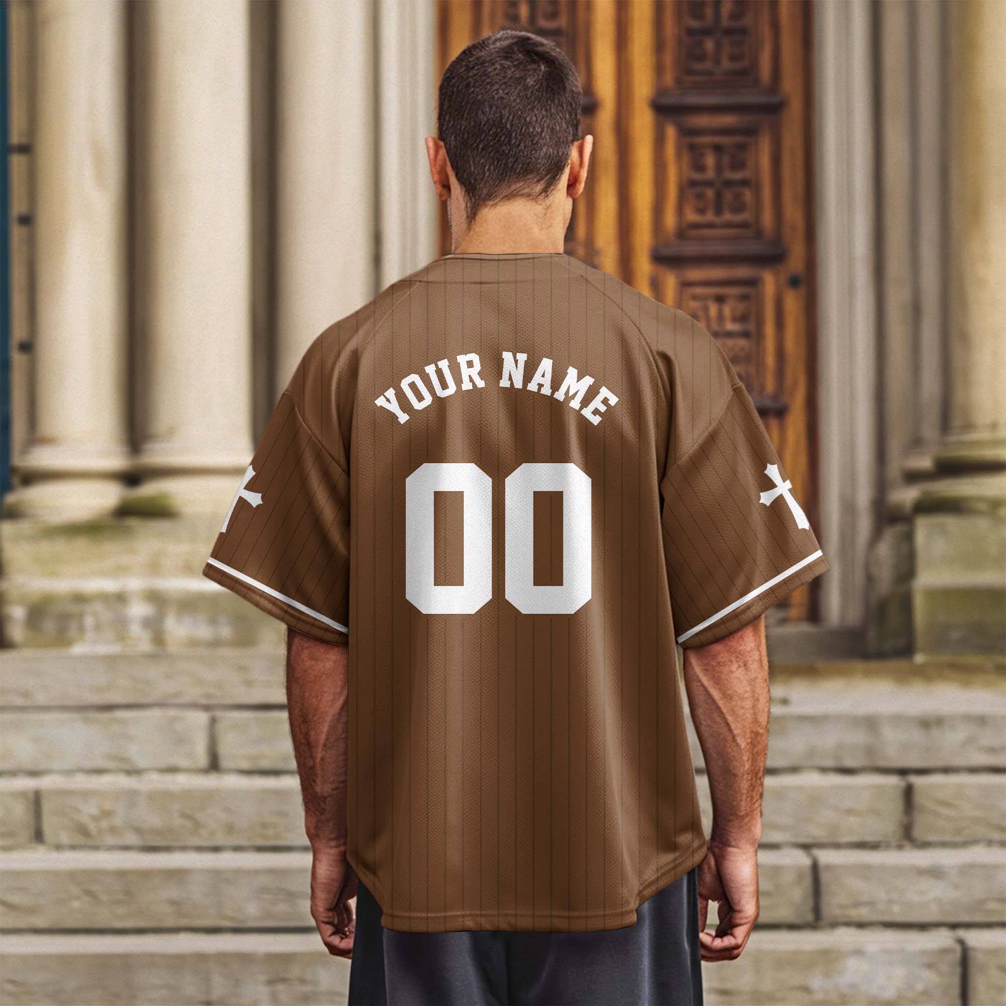 Faith Over Fear Baseball Jersey