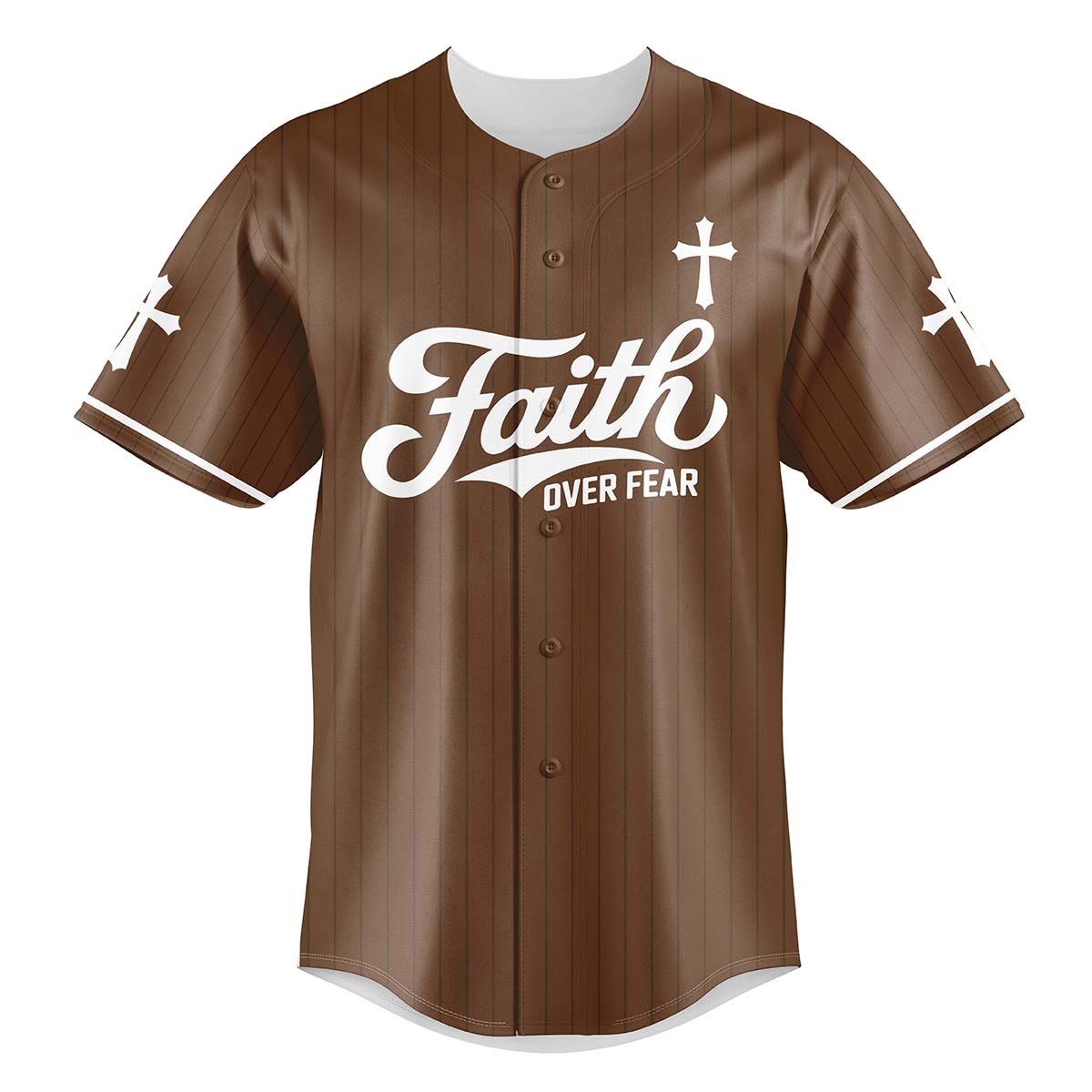 Faith Over Fear Baseball Jersey