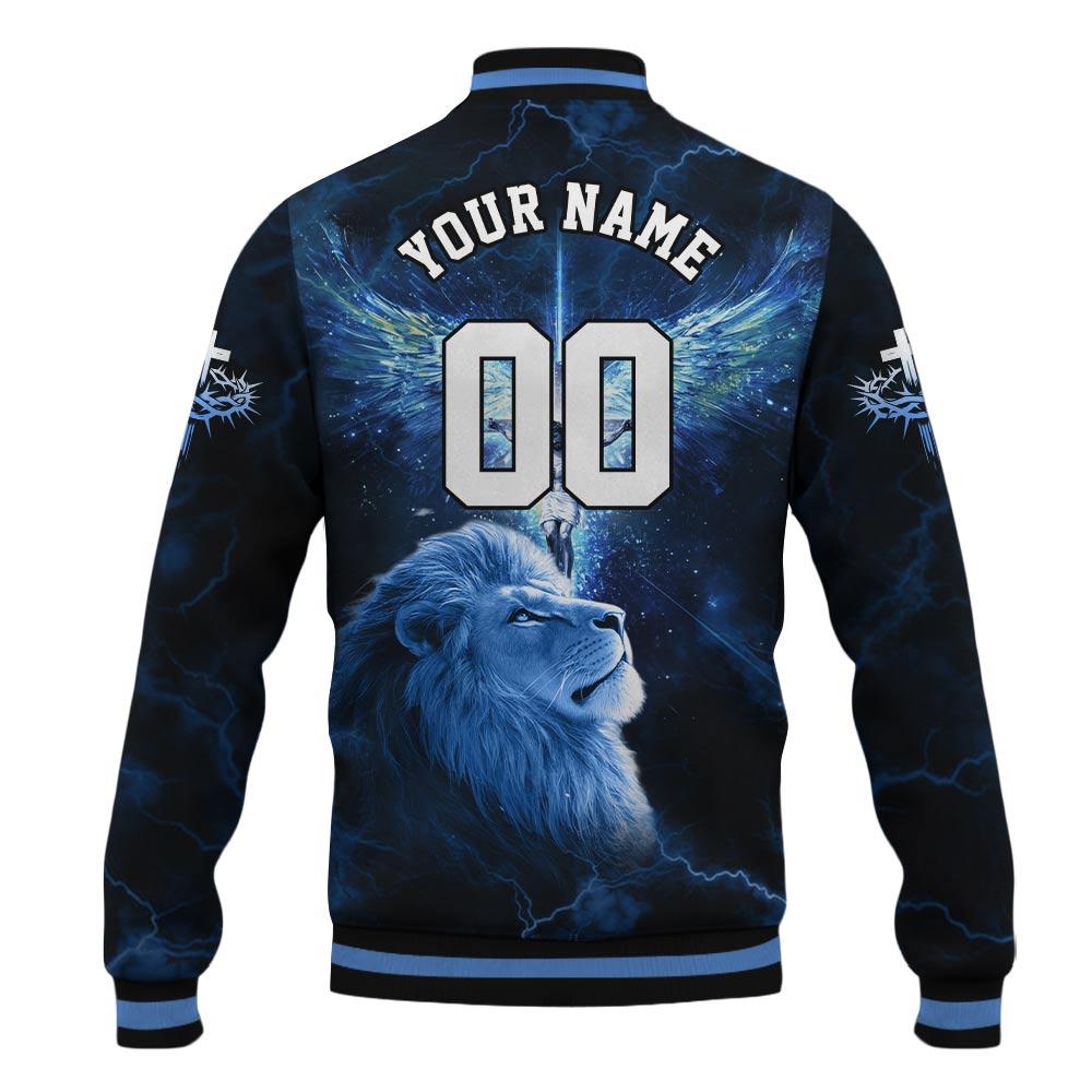 He Die For Me And Now I Live For Him Baseball Jacket