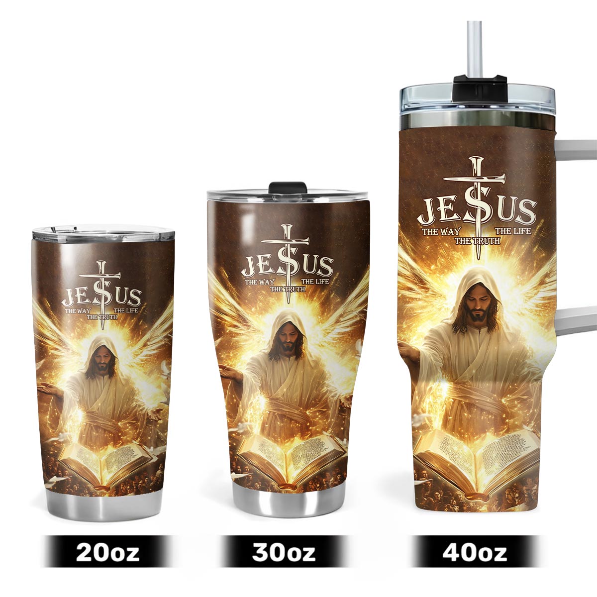 Jesus The Way, The Truth, The Life Tumbler
