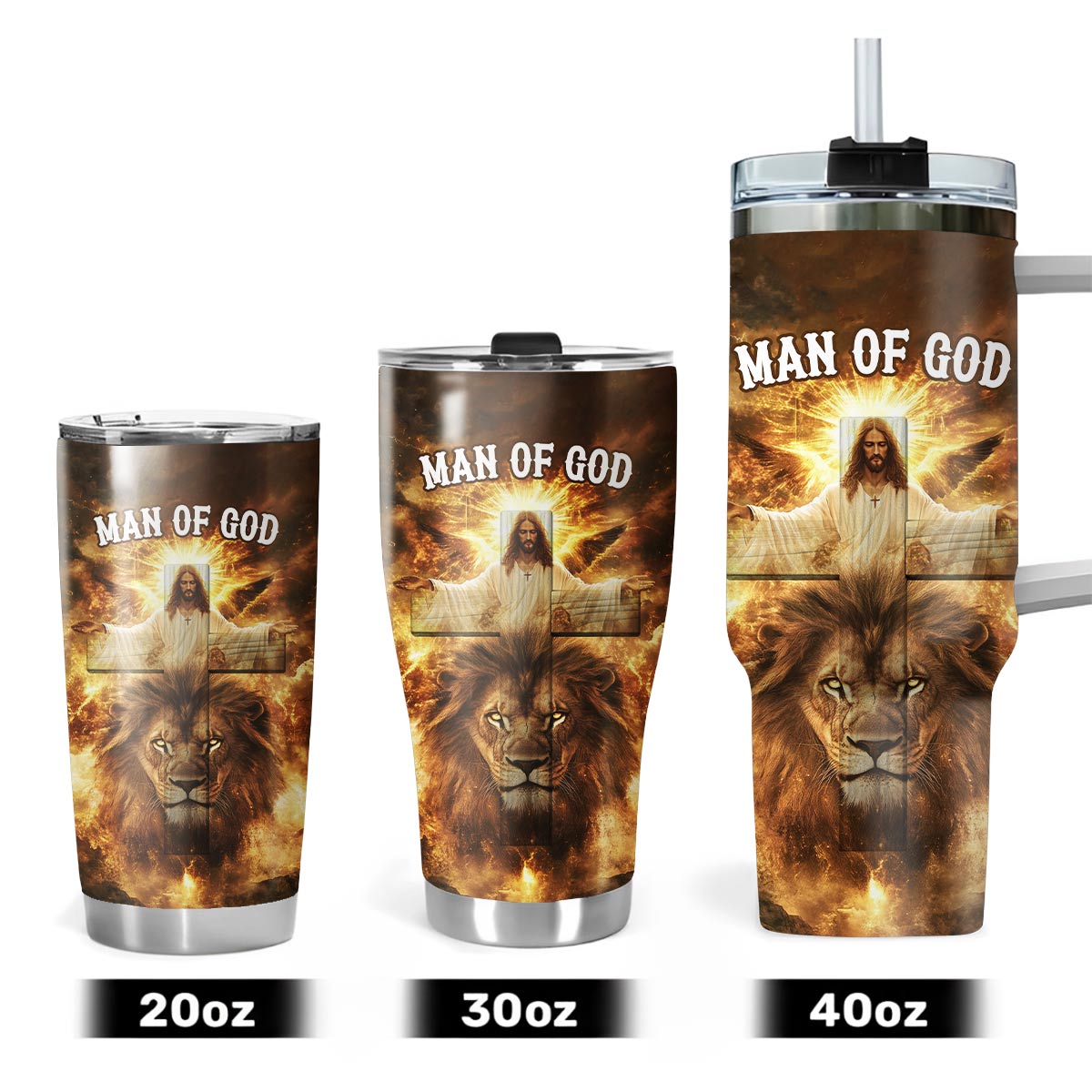 Man Of God Tumbler