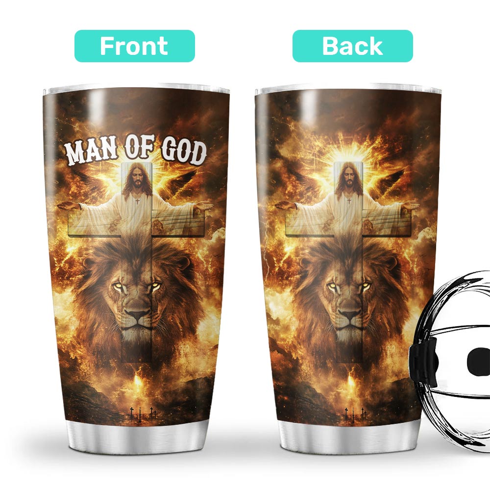 Man Of God Tumbler
