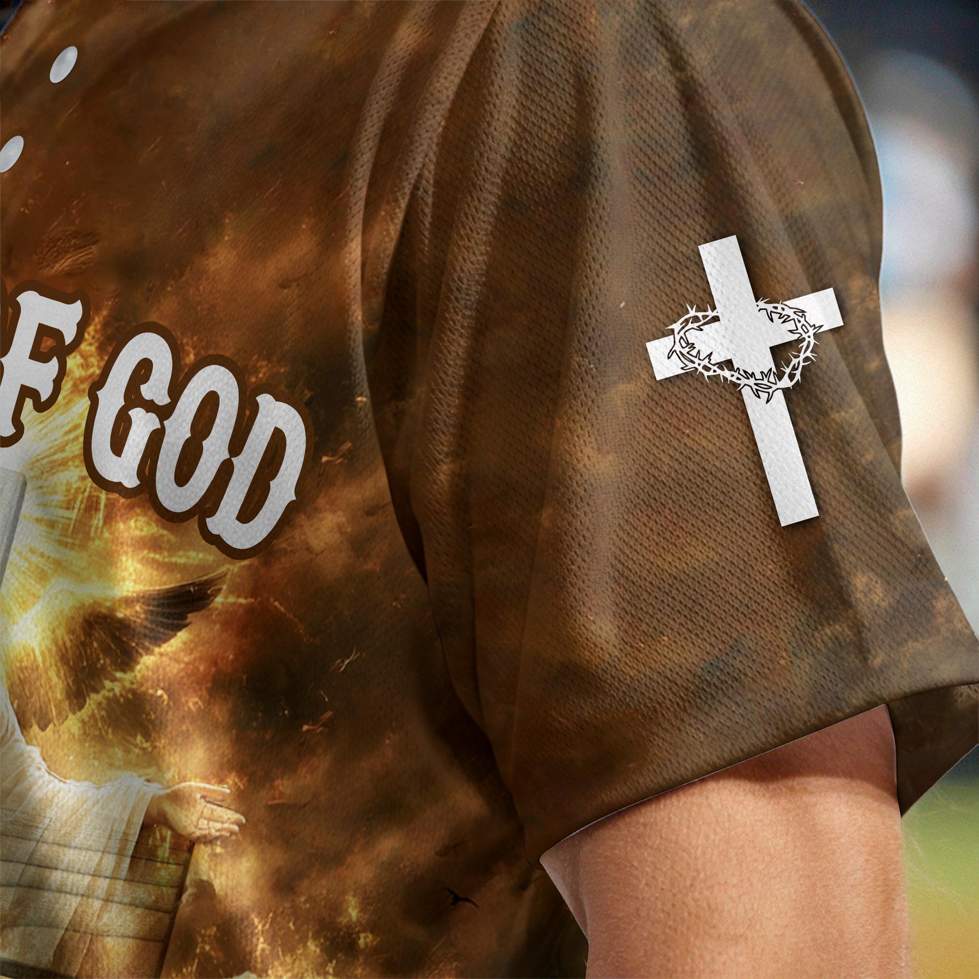 Man Of God Baseball Jersey