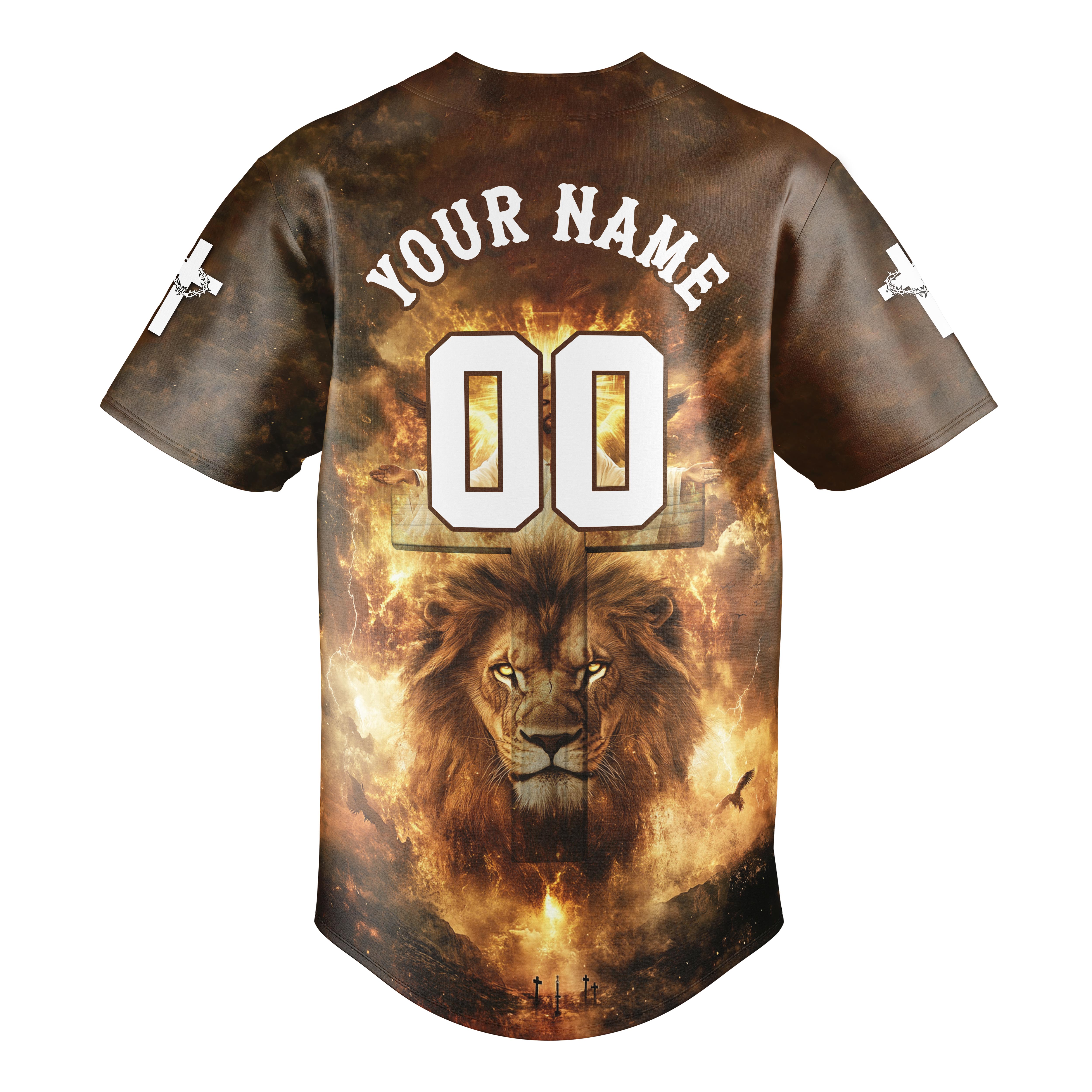 Man Of God Baseball Jersey