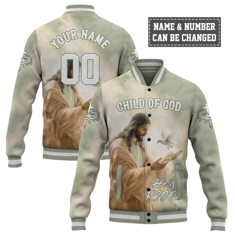 Child Of God Baseball Jacket