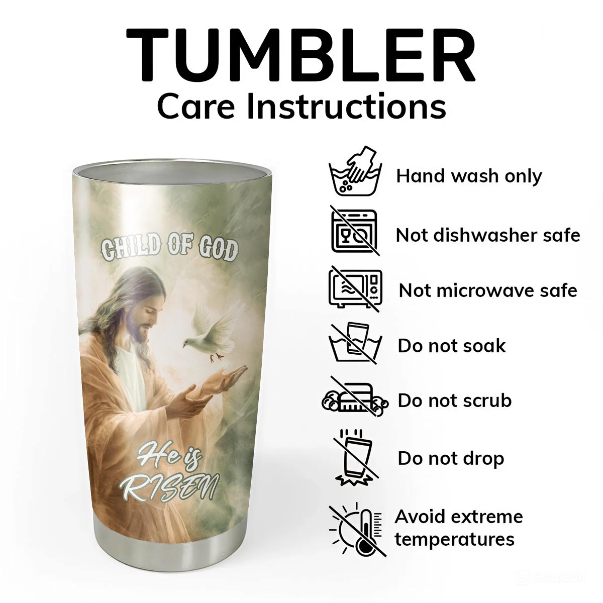 Child Of God Tumbler