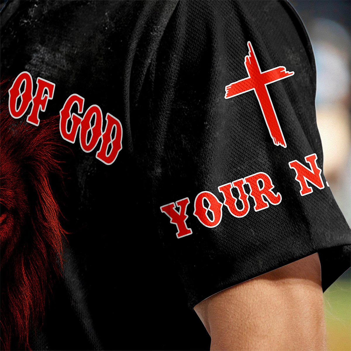 The Devil Saw Me With My Head Down Custom Name Baseball Jersey