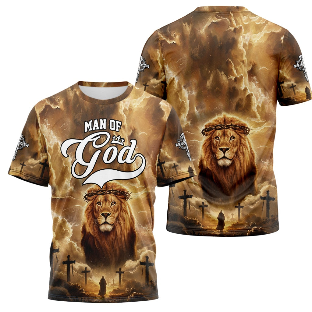 Man of God – Lion’s Courage T-shirt