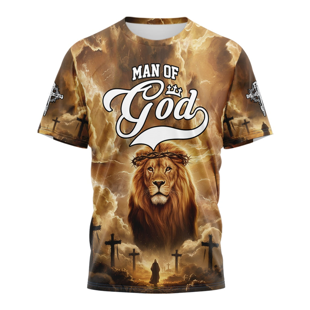 Man of God – Lion’s Courage T-shirt