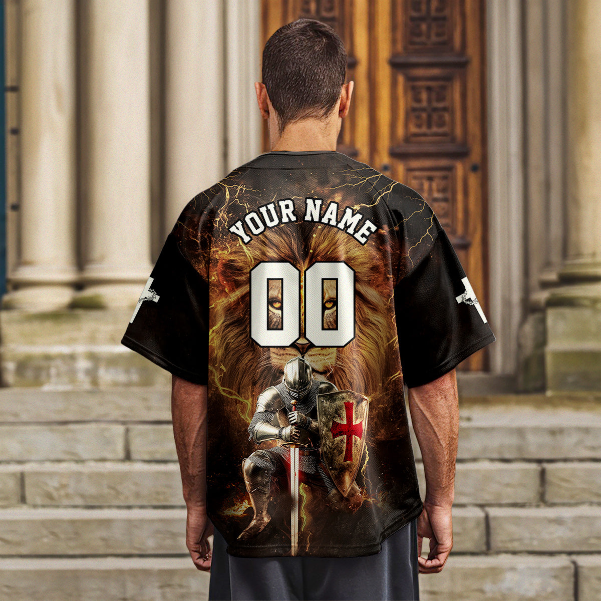 Warrior Of God Divine Crusader Baseball Jersey