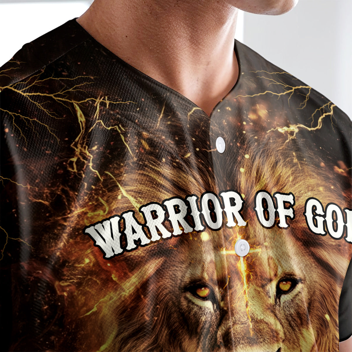Warrior Of God Divine Crusader Baseball Jersey