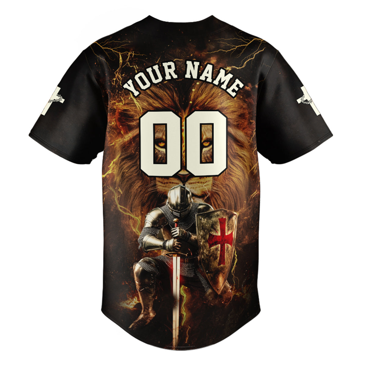 Warrior Of God Divine Crusader Baseball Jersey