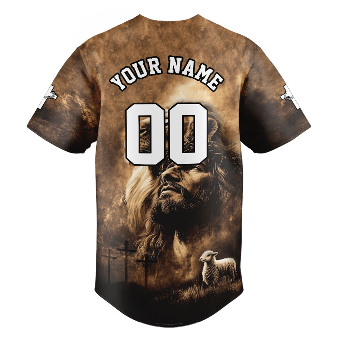 Jesus He Is Risen Baseball Jersey