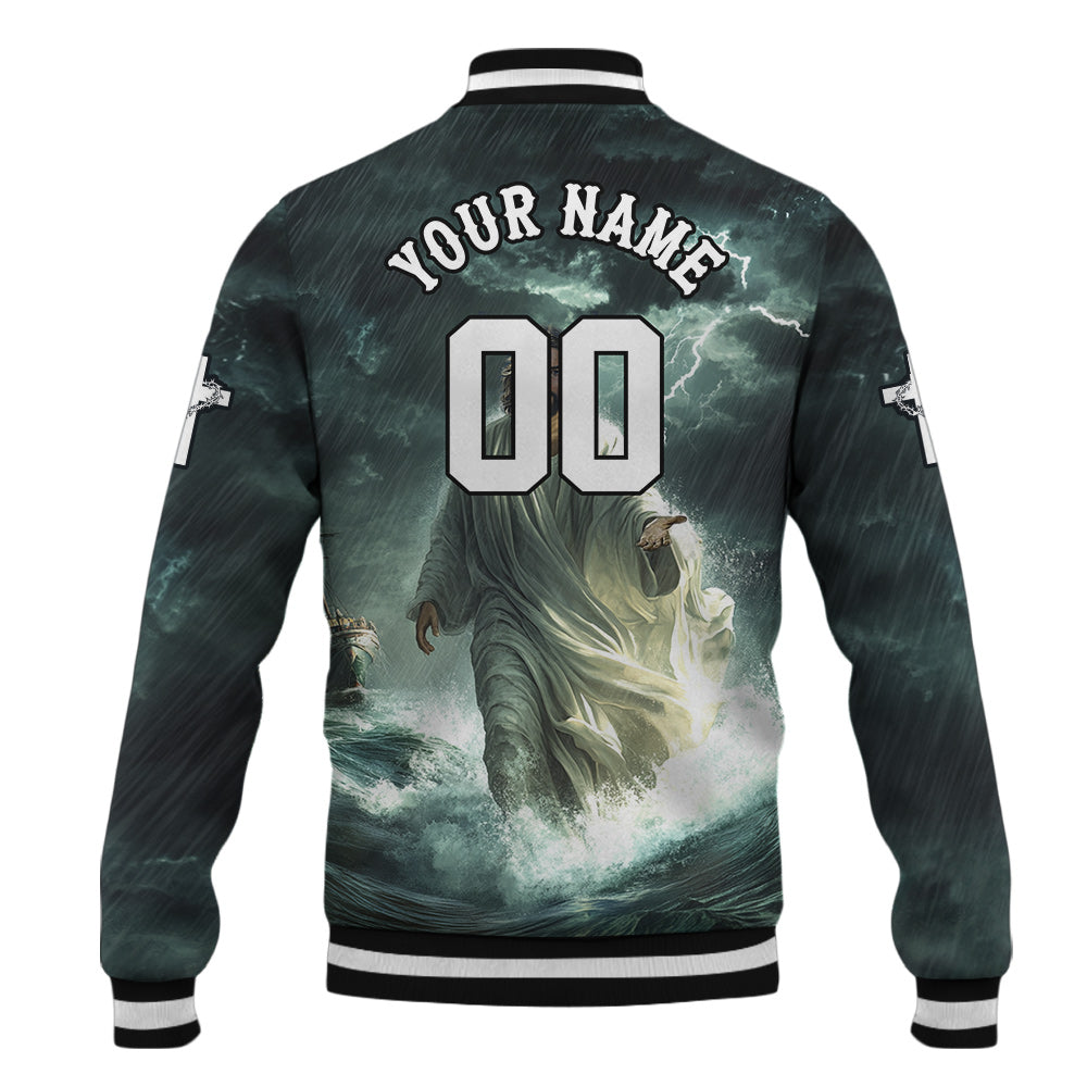 Focus on me not the Storm Baseball Jacket
