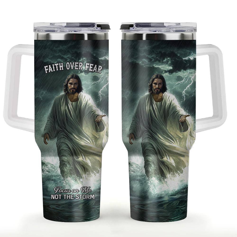 Focus on me not the Storm Tumbler