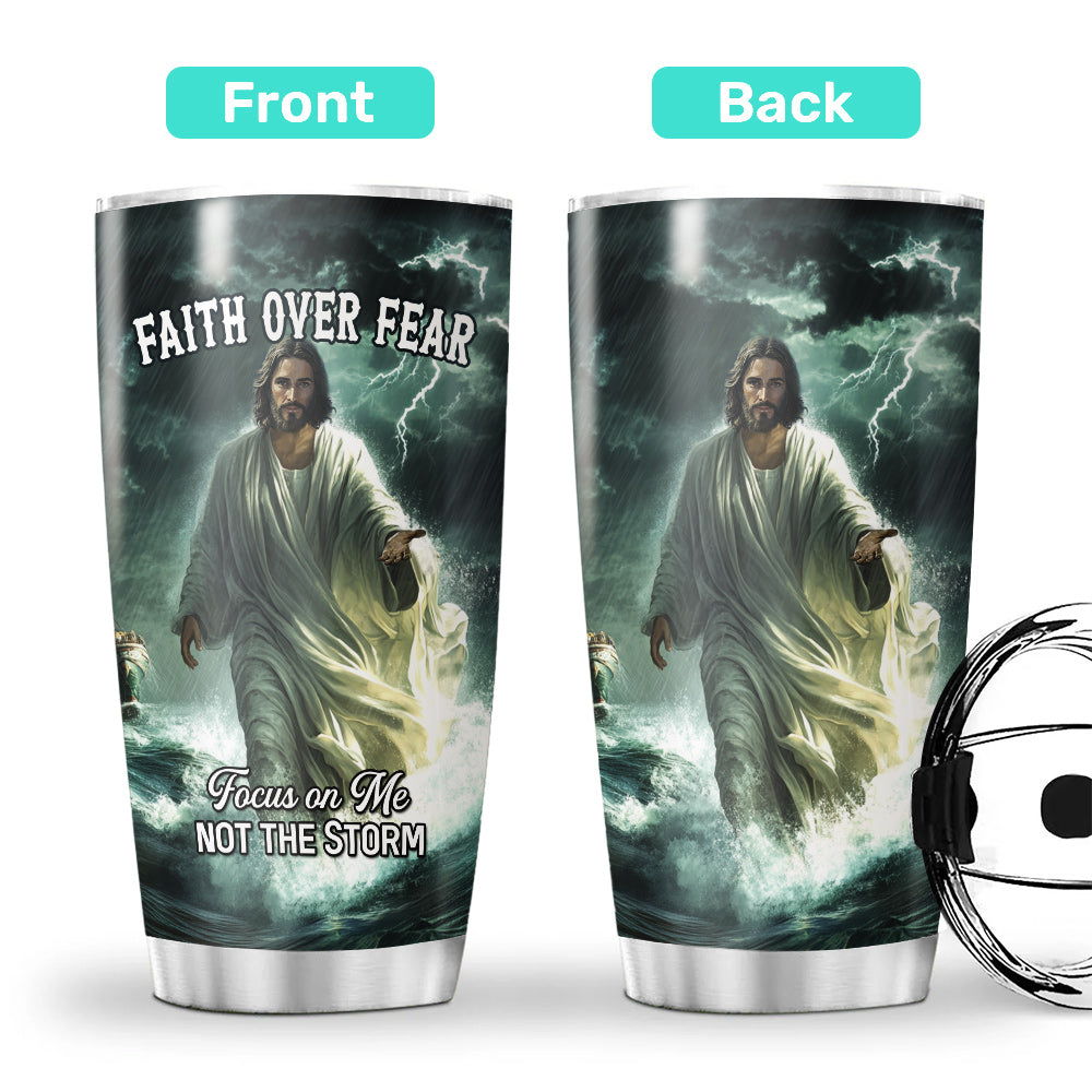 Focus on me not the Storm Tumbler