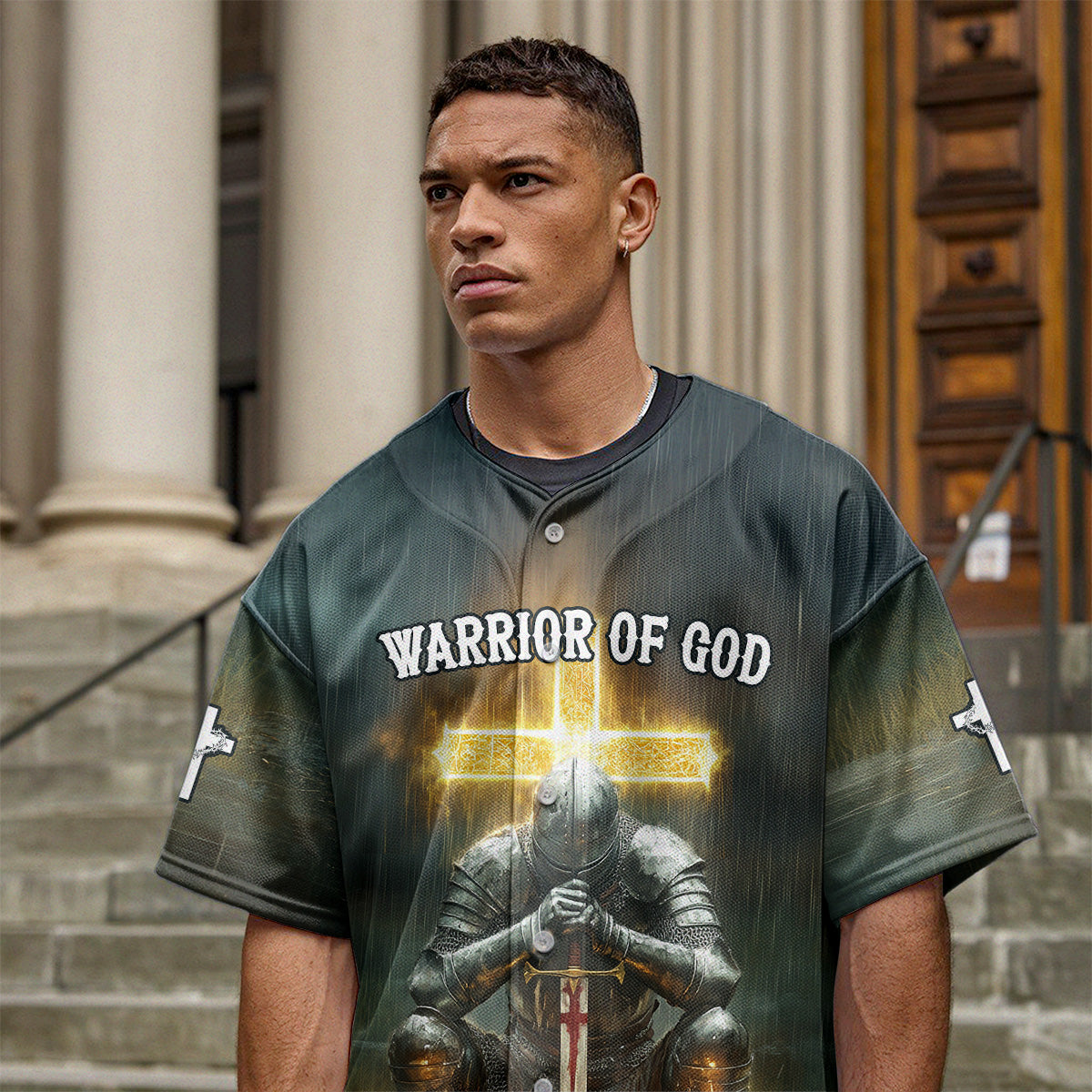 Put on the Full Armor of God Baseball Jersey