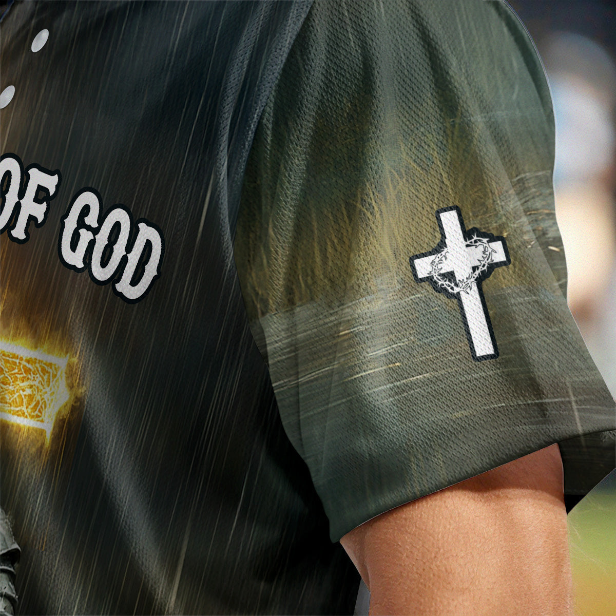 Put on the Full Armor of God Baseball Jersey