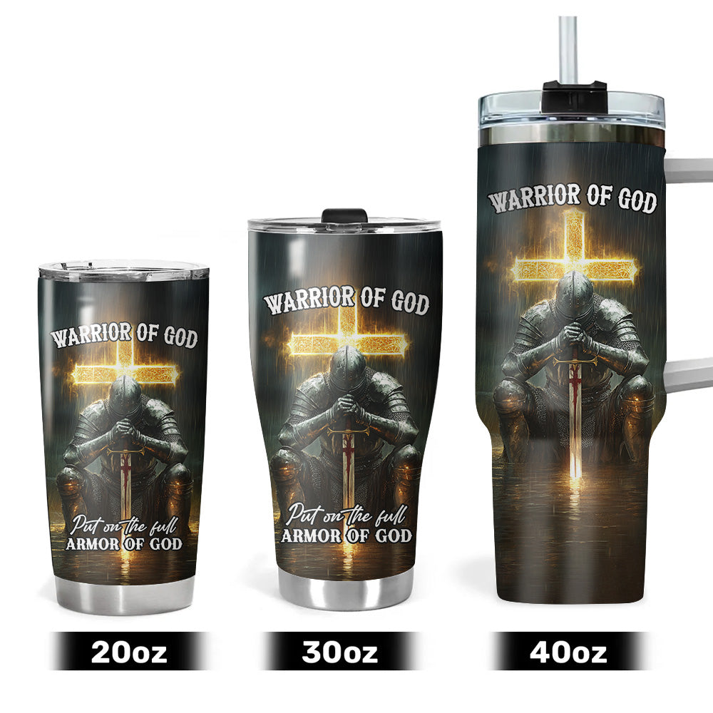 Put on the Full Armor of God Tumbler