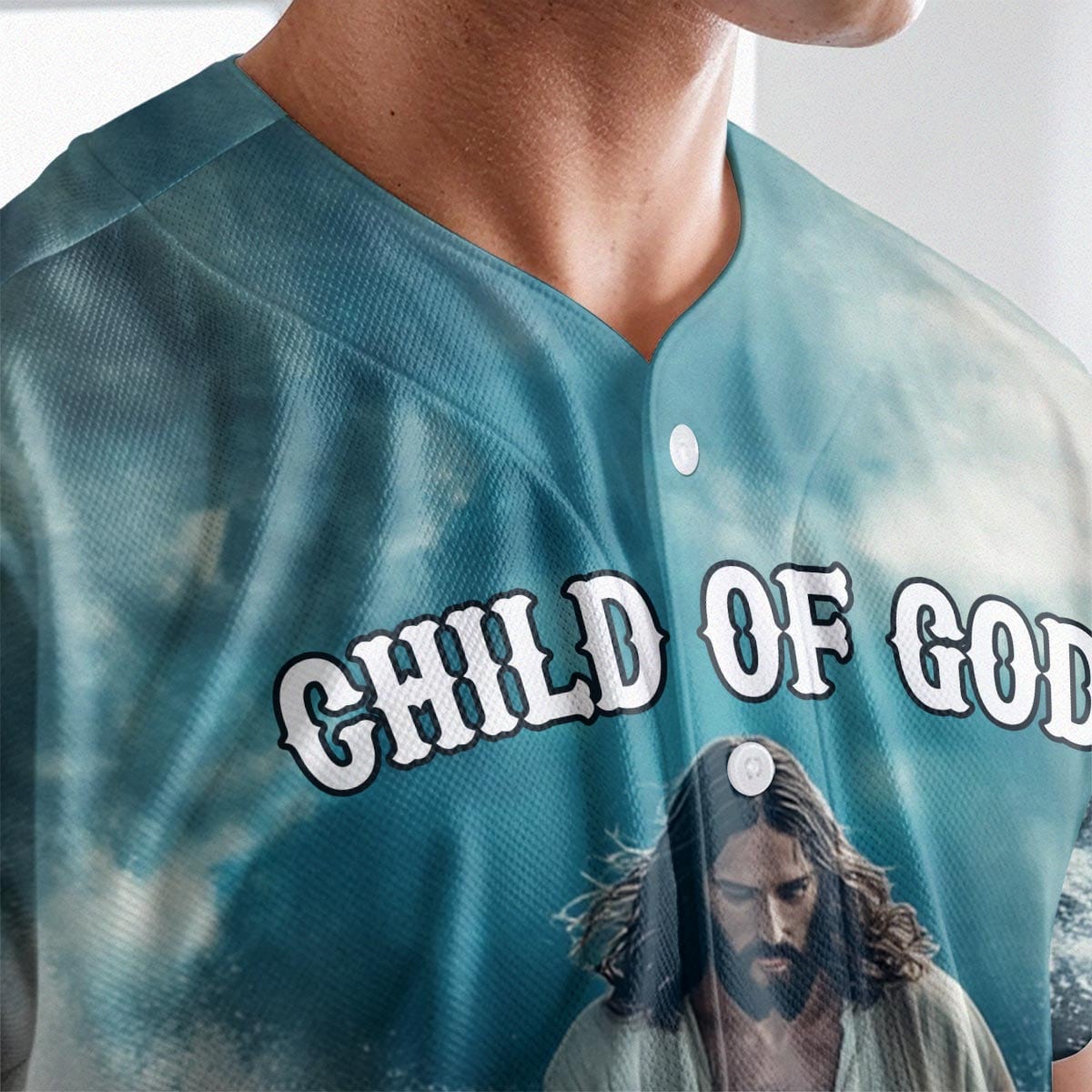 I will Walk by faith even when I cannot see Baseball Jersey