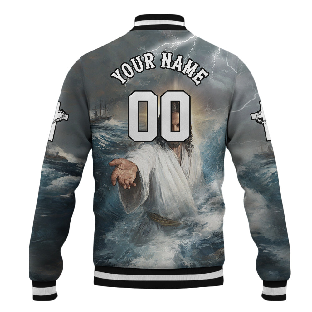 Focus on me not the Storm Baseball Jacket