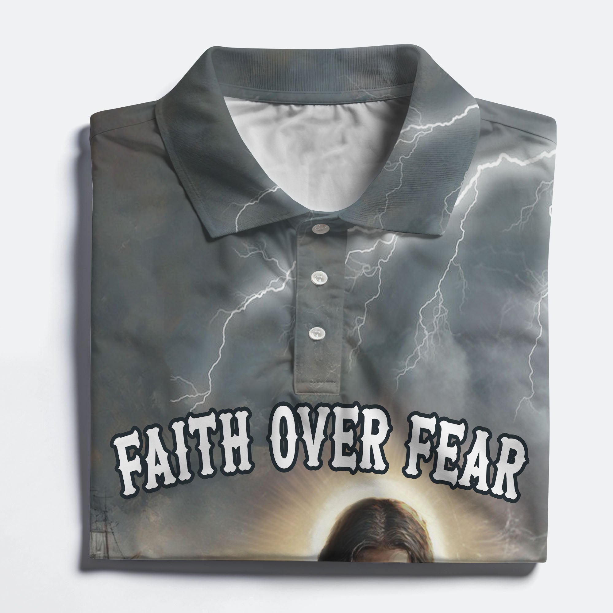 Faith Over Fear Jesus Polo