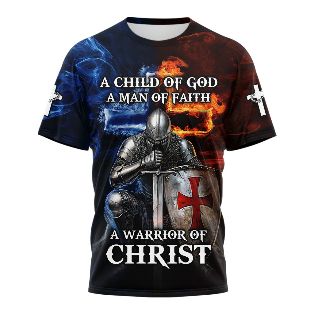 A Child of God A man of Faith T-shirt