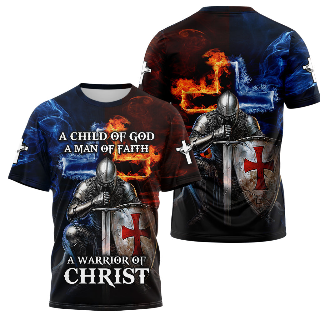 A Child of God A man of Faith T-shirt